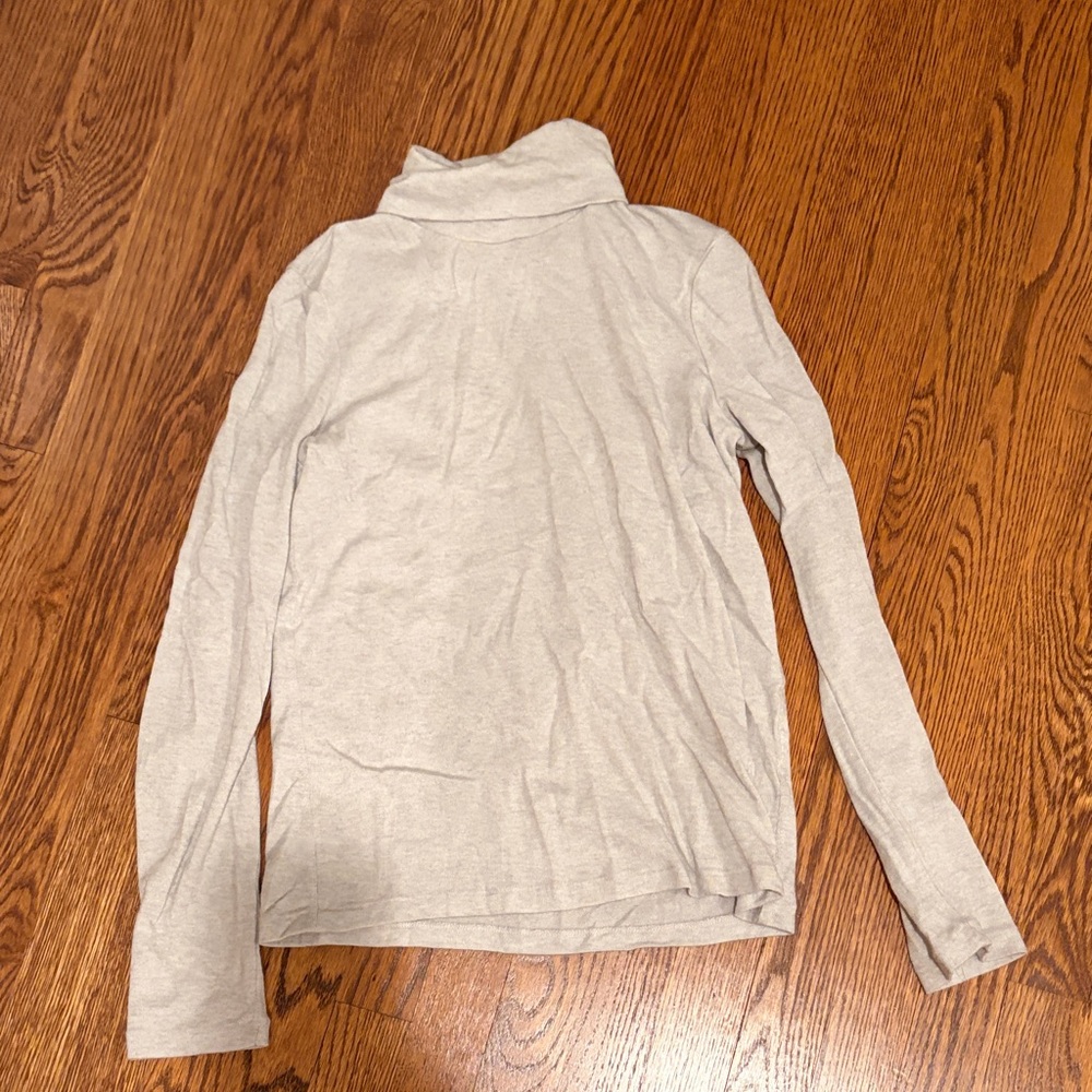 Zara Heather Gray Turtleneck Sweater